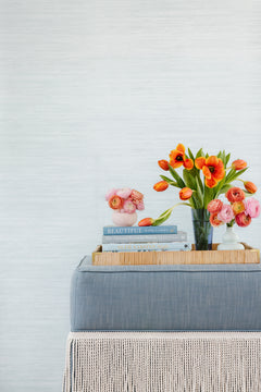 Classic Faux P&S Wallpaper in a room setting
