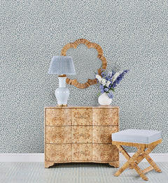 Sea Fern P&S Wallpaper in a room setting