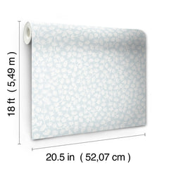 Sea Fern P&S Wallpaper - dimensions