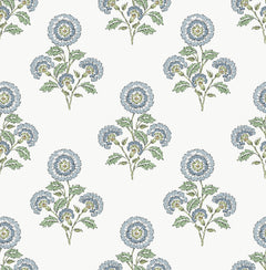 Flourish Block Print P&S Wallpaper by WallPops