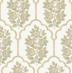 Floral Bazaar peel and stick wallpaper by WallPops
