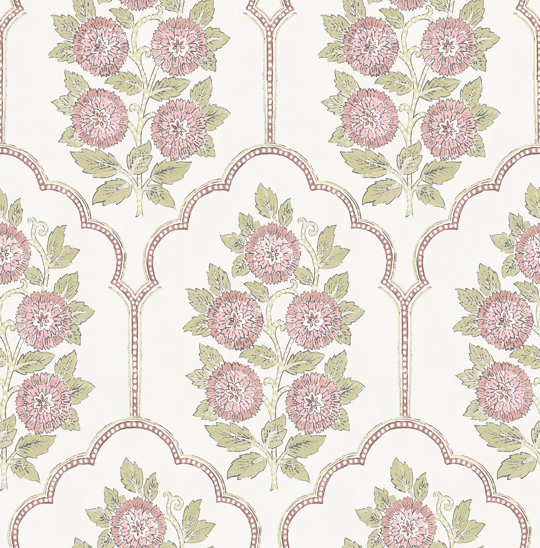 Floral Bazaar peel and stick wallpaper by WallPops