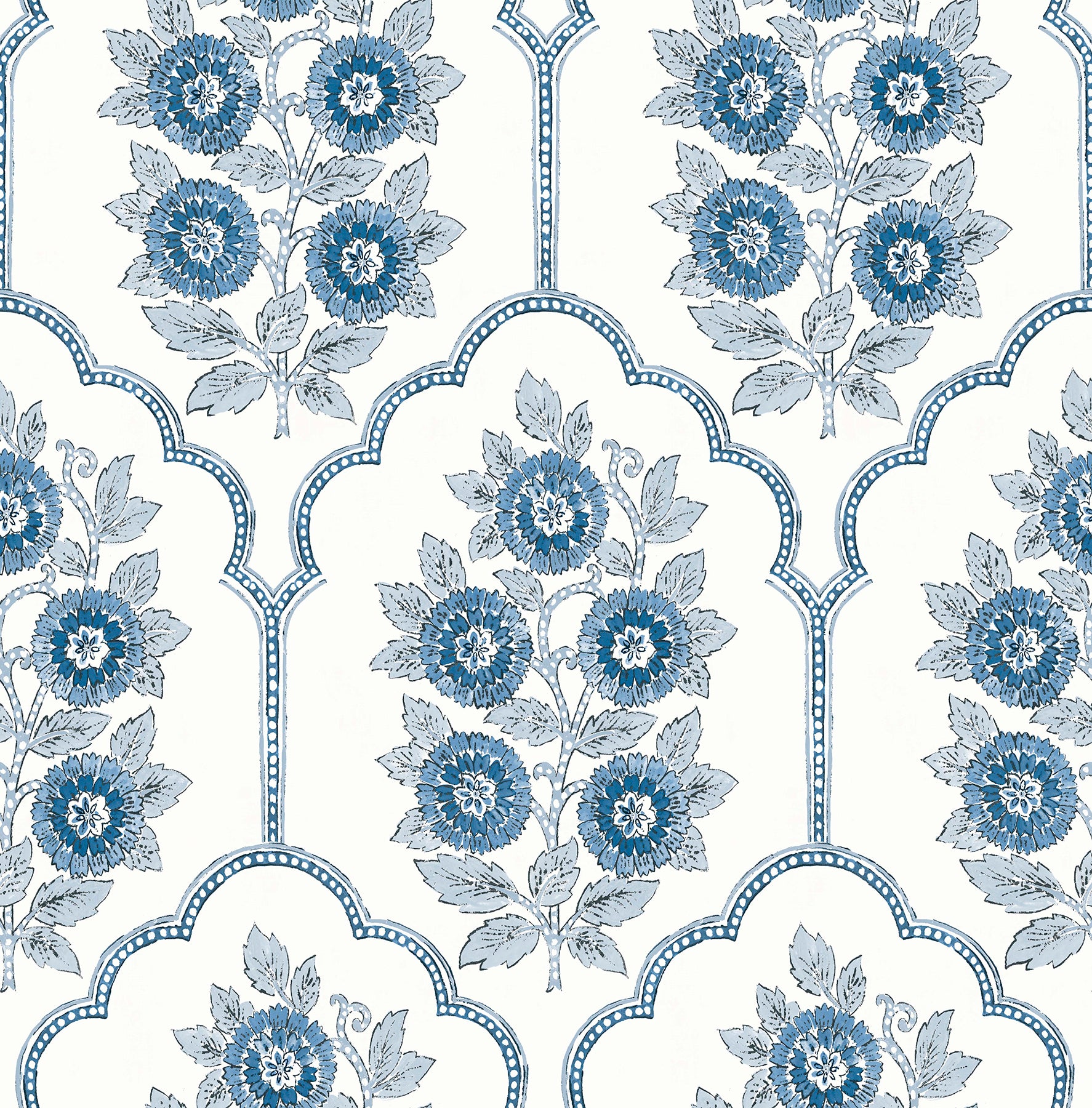 Floral Bazaar P&S Wallpaper by WallPoP&S
