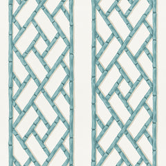 Bamboo Trellis Peel and stick wallpaper by WallPops