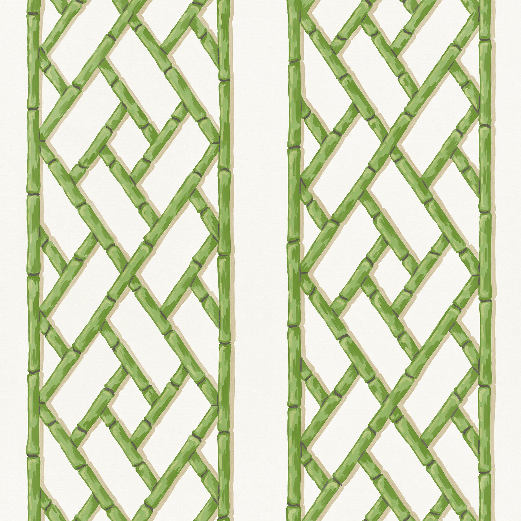 Bamboo Trellis Peel and stick wallpaper by WallPops