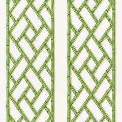 Bamboo Trellis Peel and stick wallpaper by WallPops