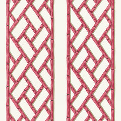 Bamboo Trellis Peel and stick wallpaper by WallPops