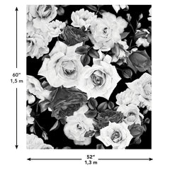 Floral Tapestries - dimensions