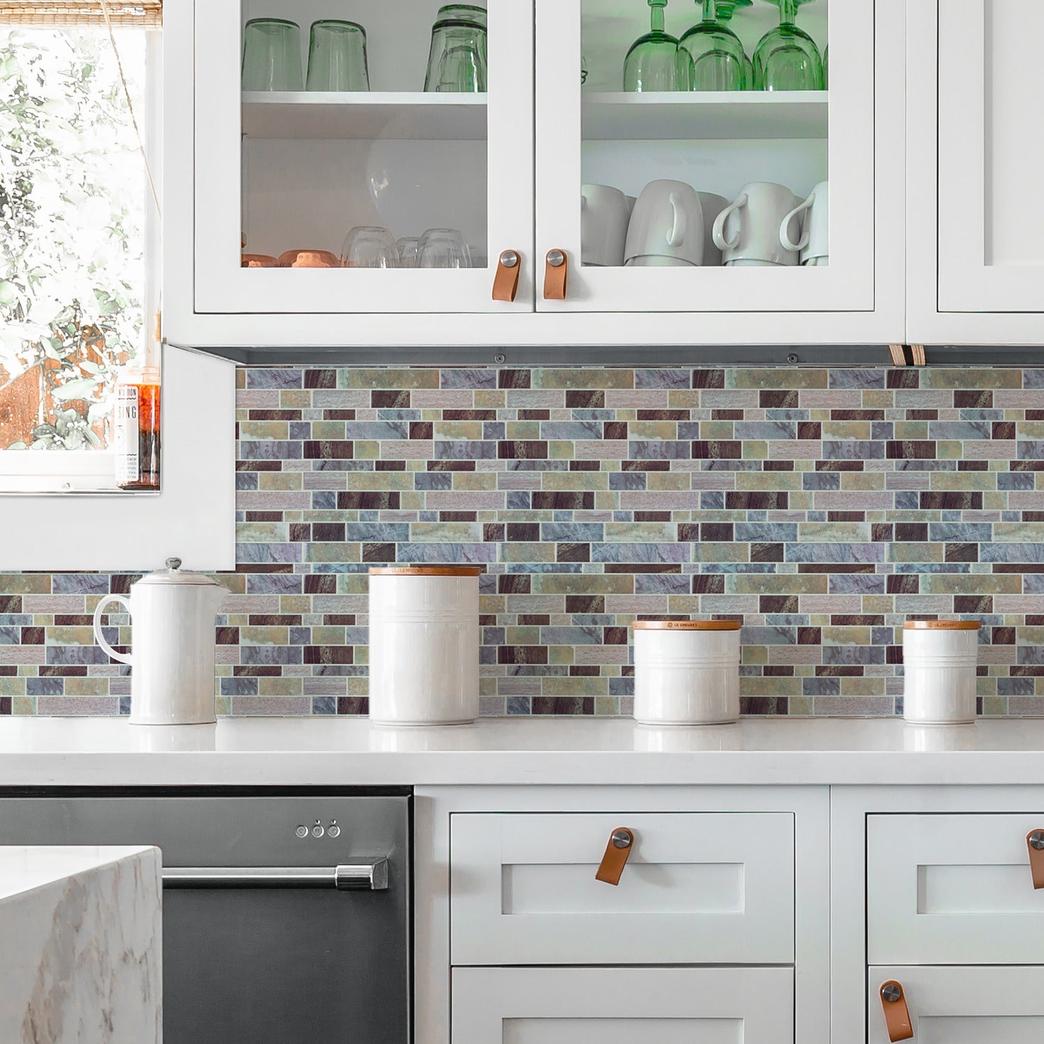 Long Stone Tile Tiles in a room setting