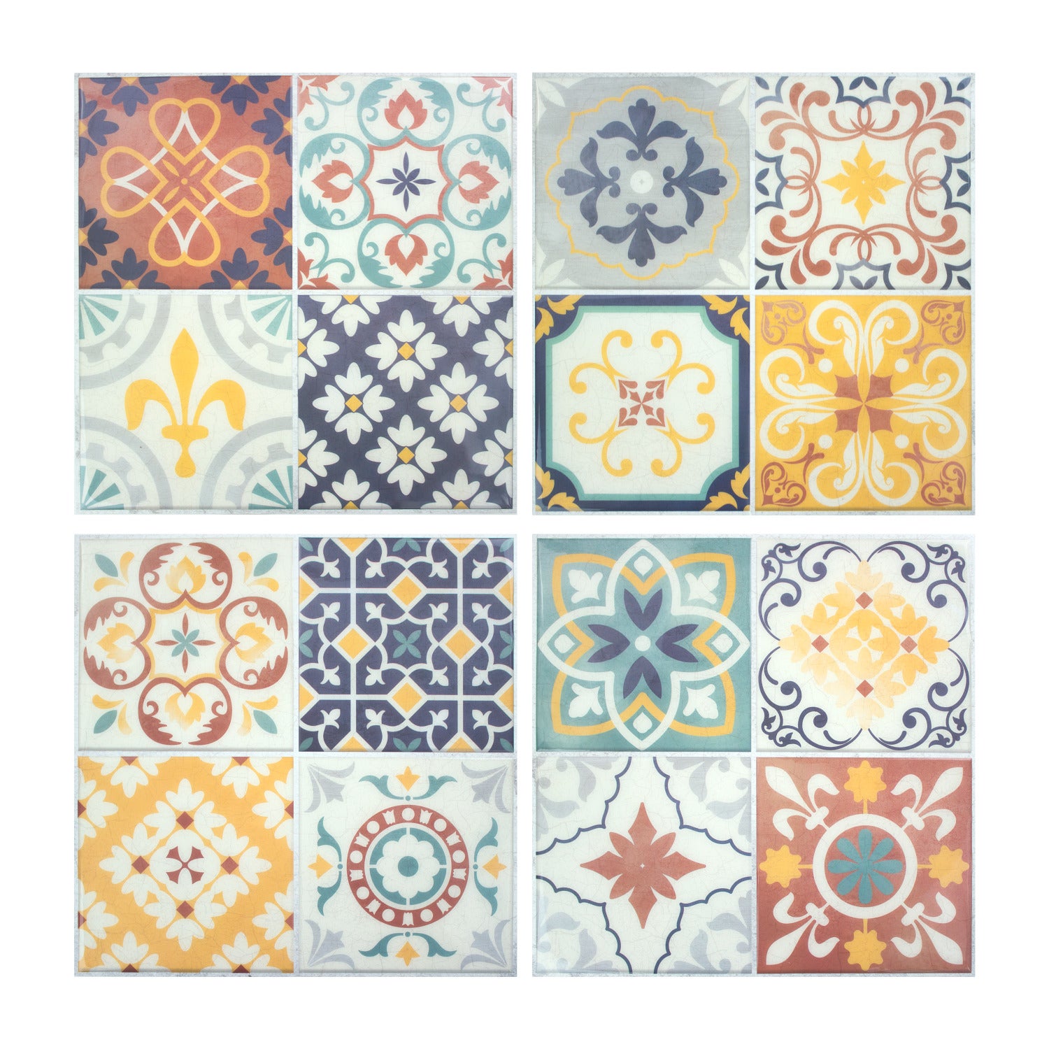 Spanish Terracotta Tile Tiles by WallPops
