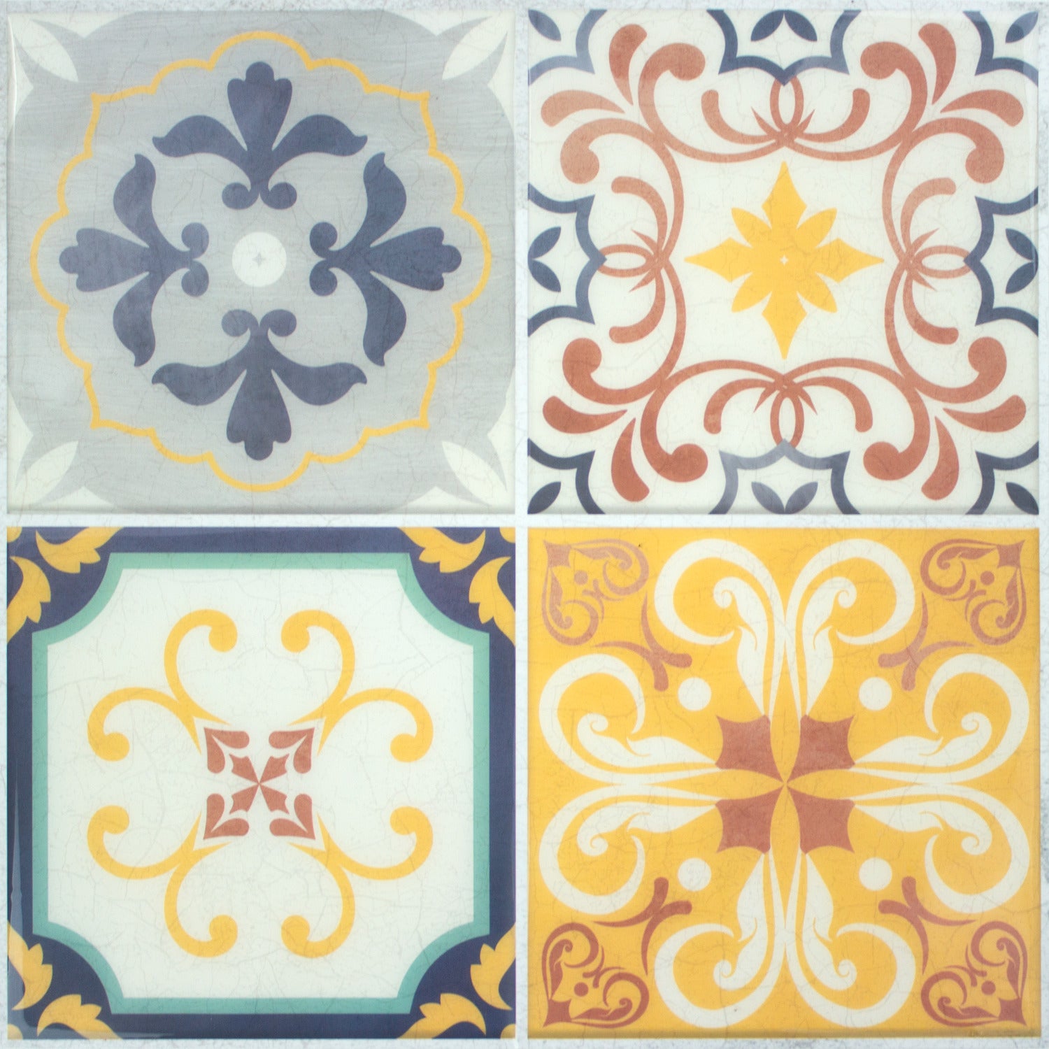 Spanish Terracotta Tile Tiles pattern close-up