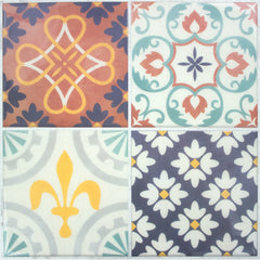 Spanish Terracotta Tile Tiles pattern close-up