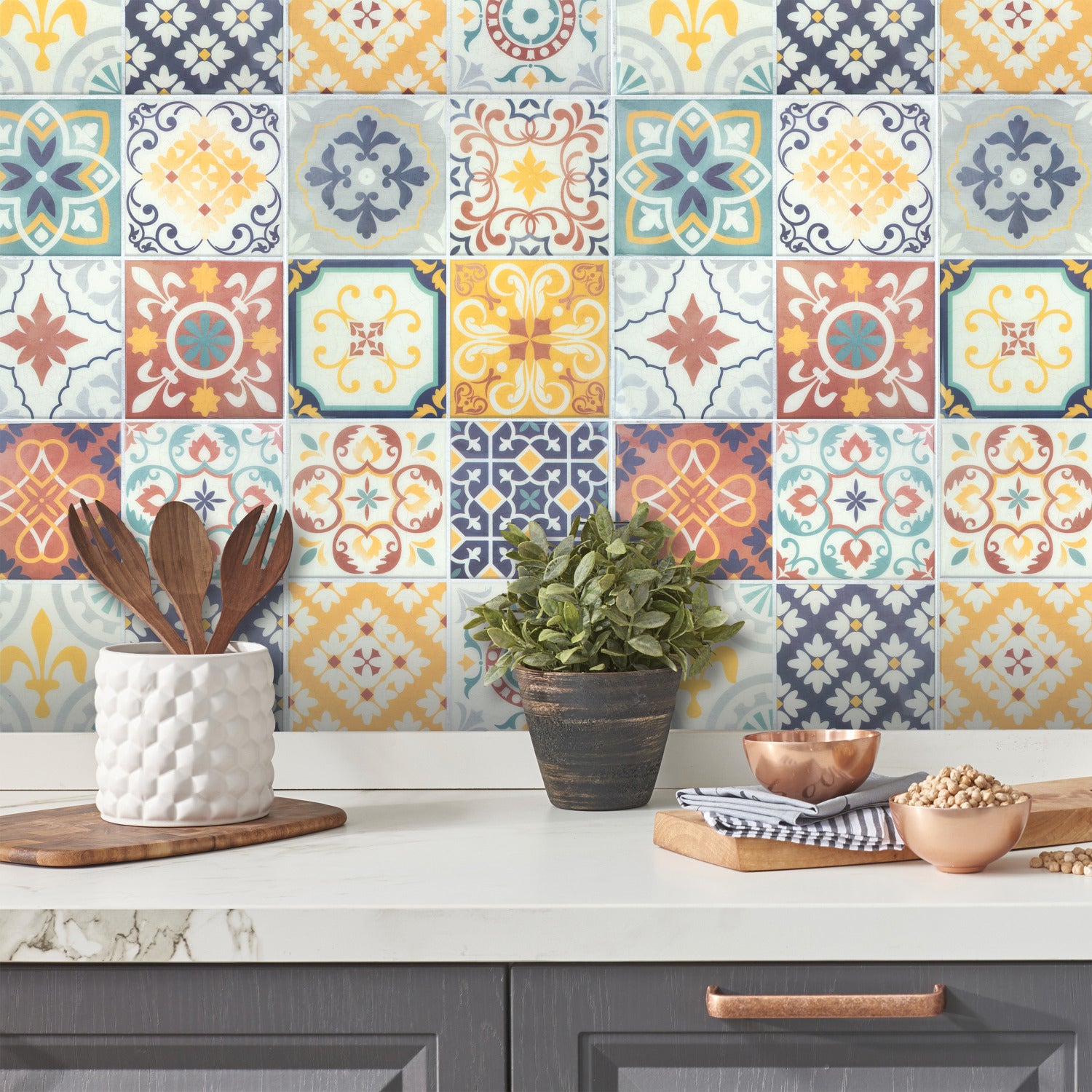 Spanish Terracotta Tile Tiles in a room setting