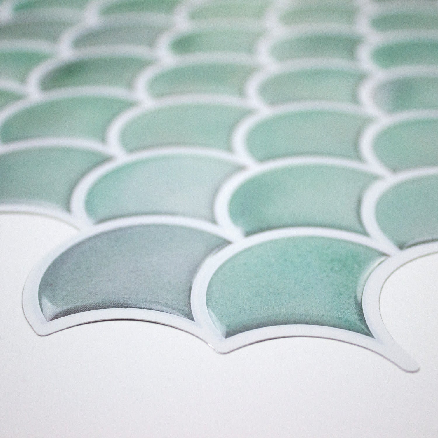 Scallop Tiles pattern close-up