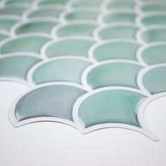 Scallop Tiles pattern close-up