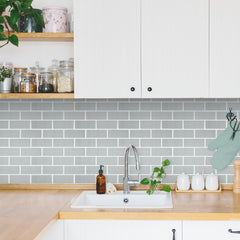 Subway Tiles in a room setting