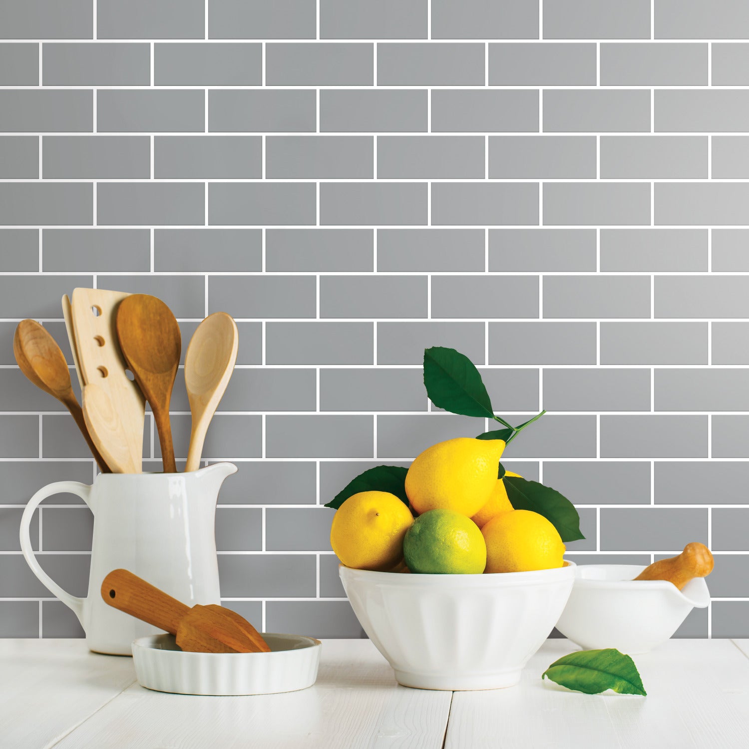 Subway Tiles in a room setting