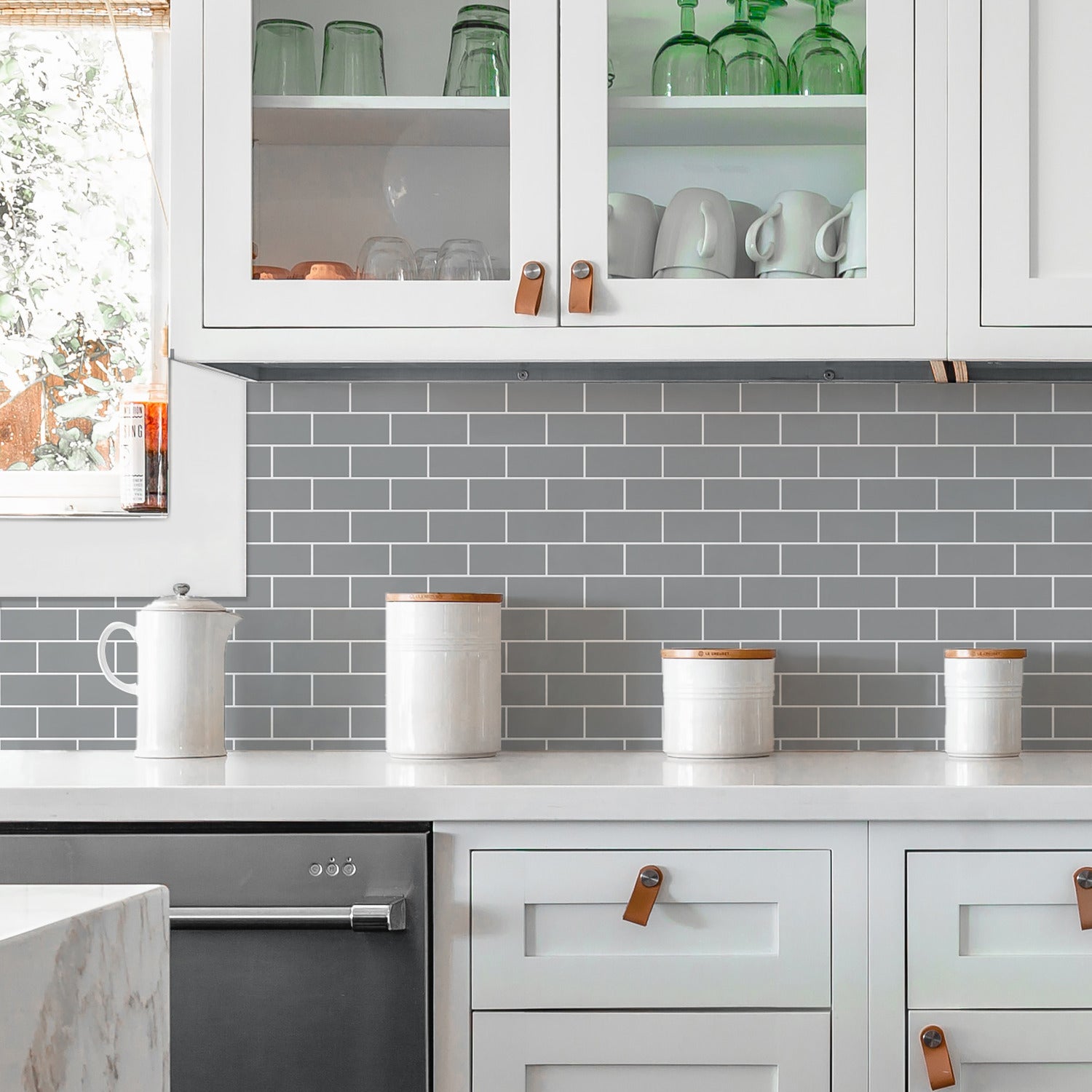 Subway Tiles in a room setting