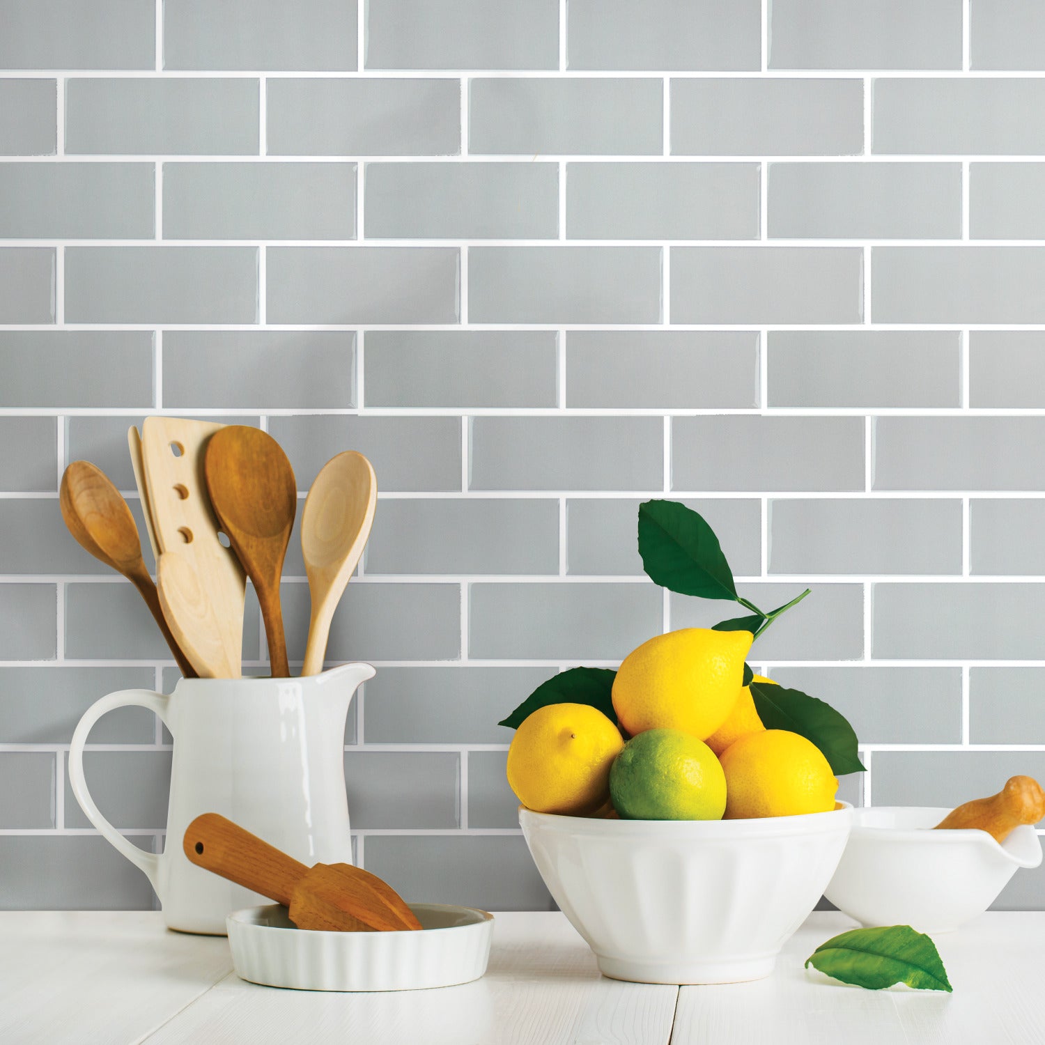 Subway Tiles in a room setting