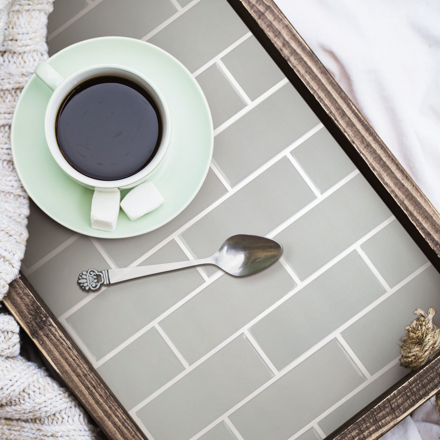Subway Tiles in a room setting