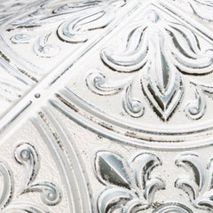 Tin Tile Backsplash Tiles pattern close-up