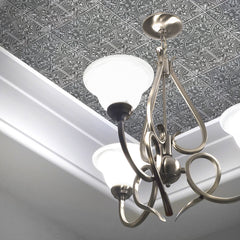 Tin Tile Backsplash Tiles in a room setting
