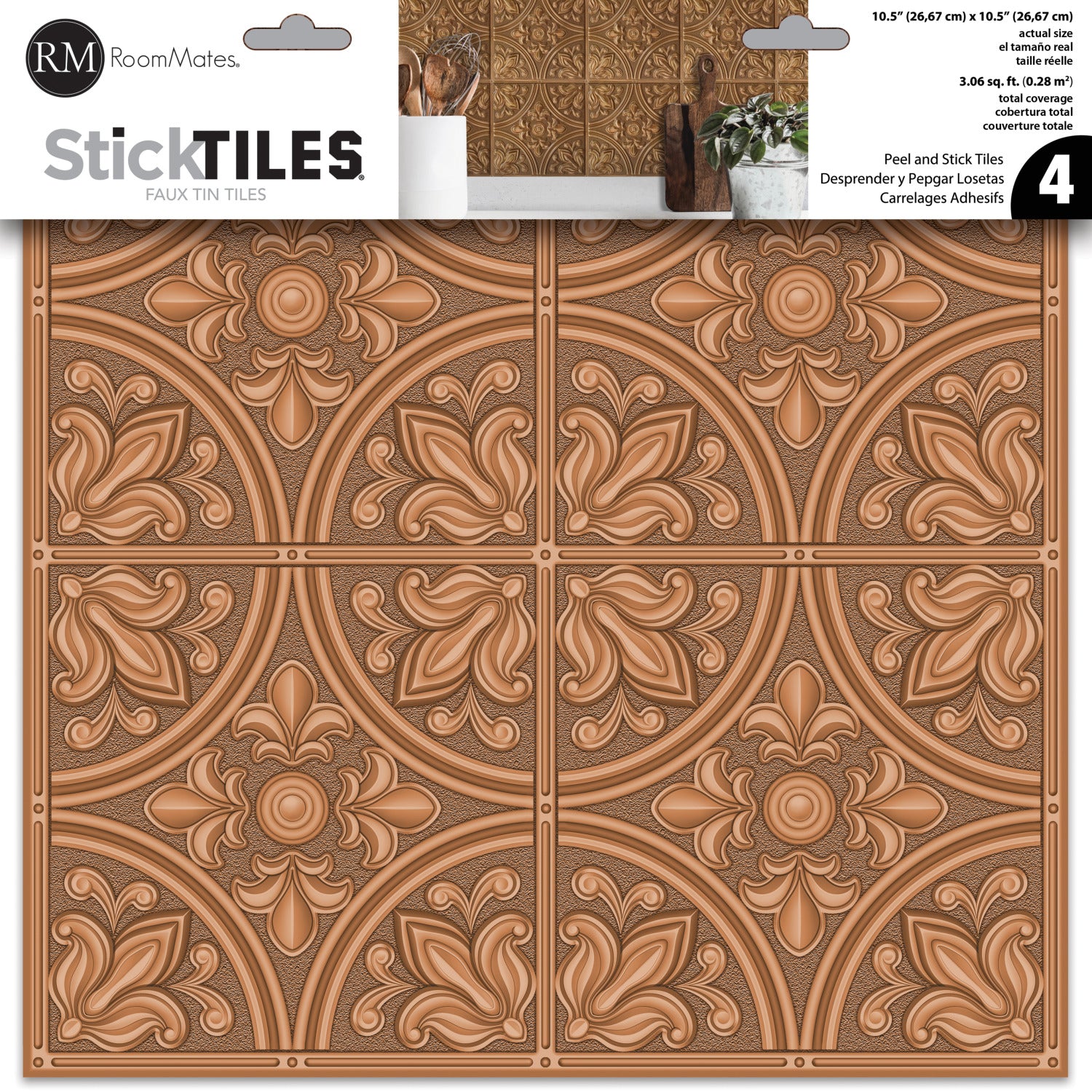 Tin Tile Tiles - packaging