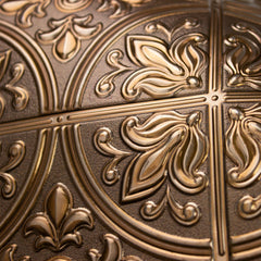 Tin Tile Tiles pattern close-up