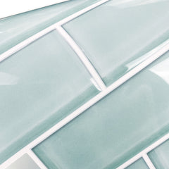 Seaglass Subway Tiles pattern close-up