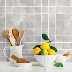 Square Tiles in a room setting