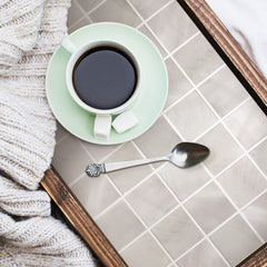 Square Tiles in a room setting