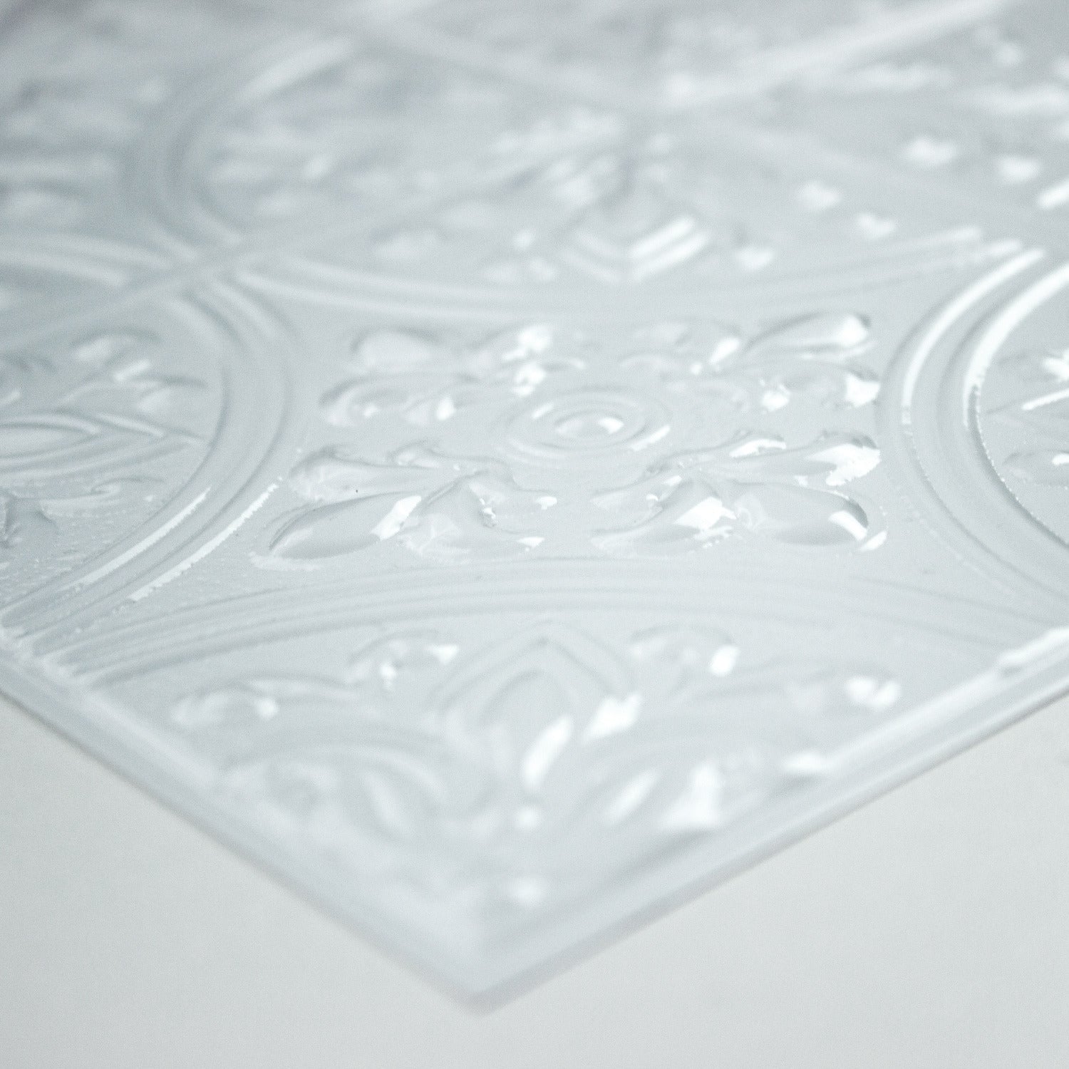 Tin Tile Tiles pattern close-up