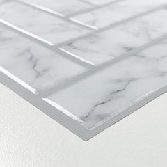 Marble Herringbone Tiles pattern close-up