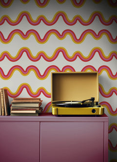 Beverly Slopes P&S Wallpaper in a room setting