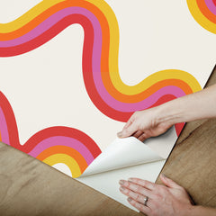 Beverly Slopes P&S Wallpaper - how to peel