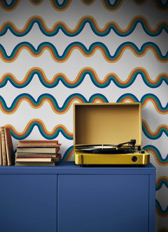 Beverly Slopes P&S Wallpaper in a room setting