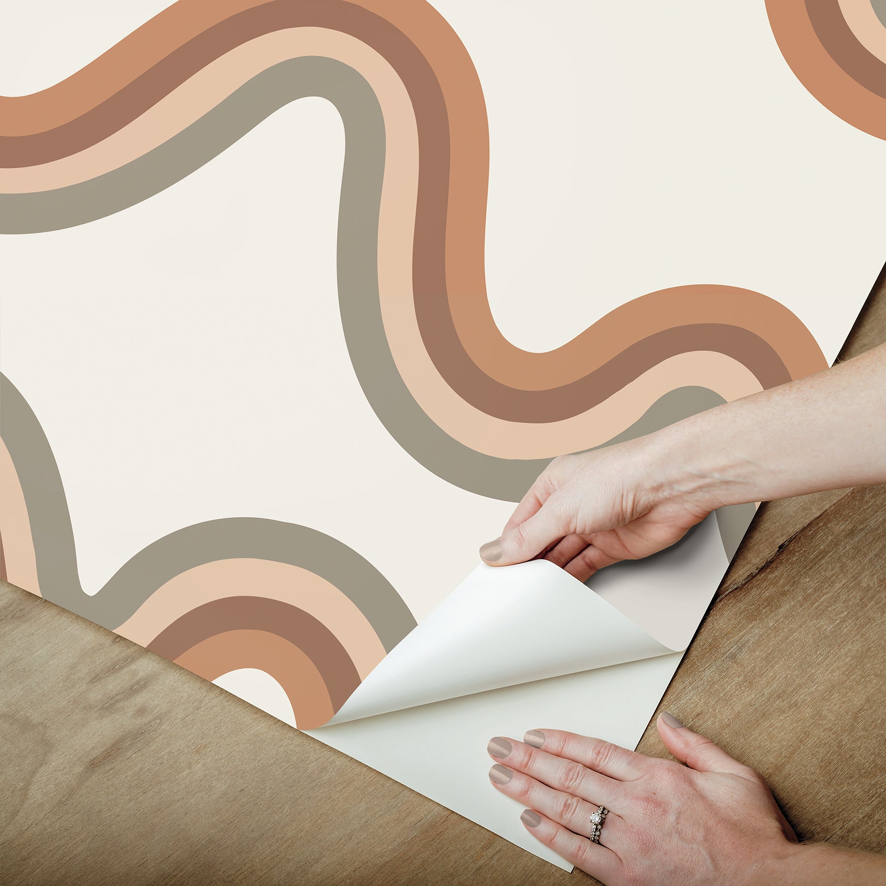 Beverly Slopes P&S Wallpaper - how to peel