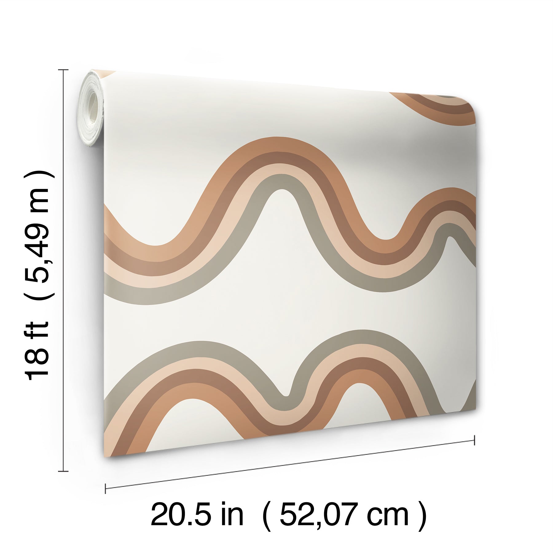 Beverly Slopes P&S Wallpaper - dimensions