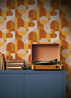 Boxanne P&S Wallpaper in a room setting