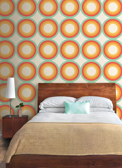 Sir Culls P&S Wallpaper in a room setting
