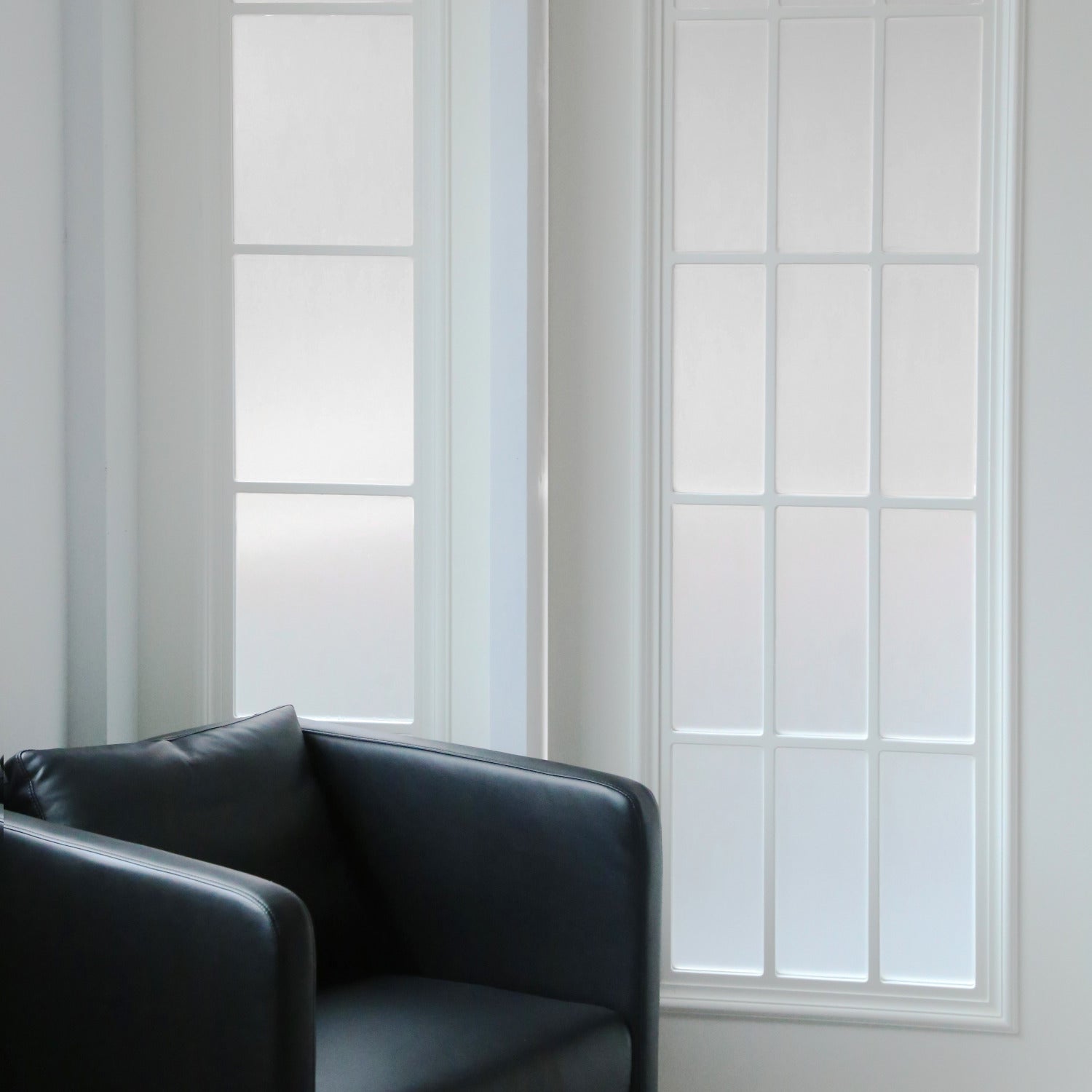 Frosted Window Film in a room setting