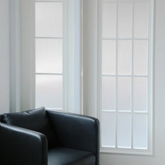 Frosted Window Film in a room setting