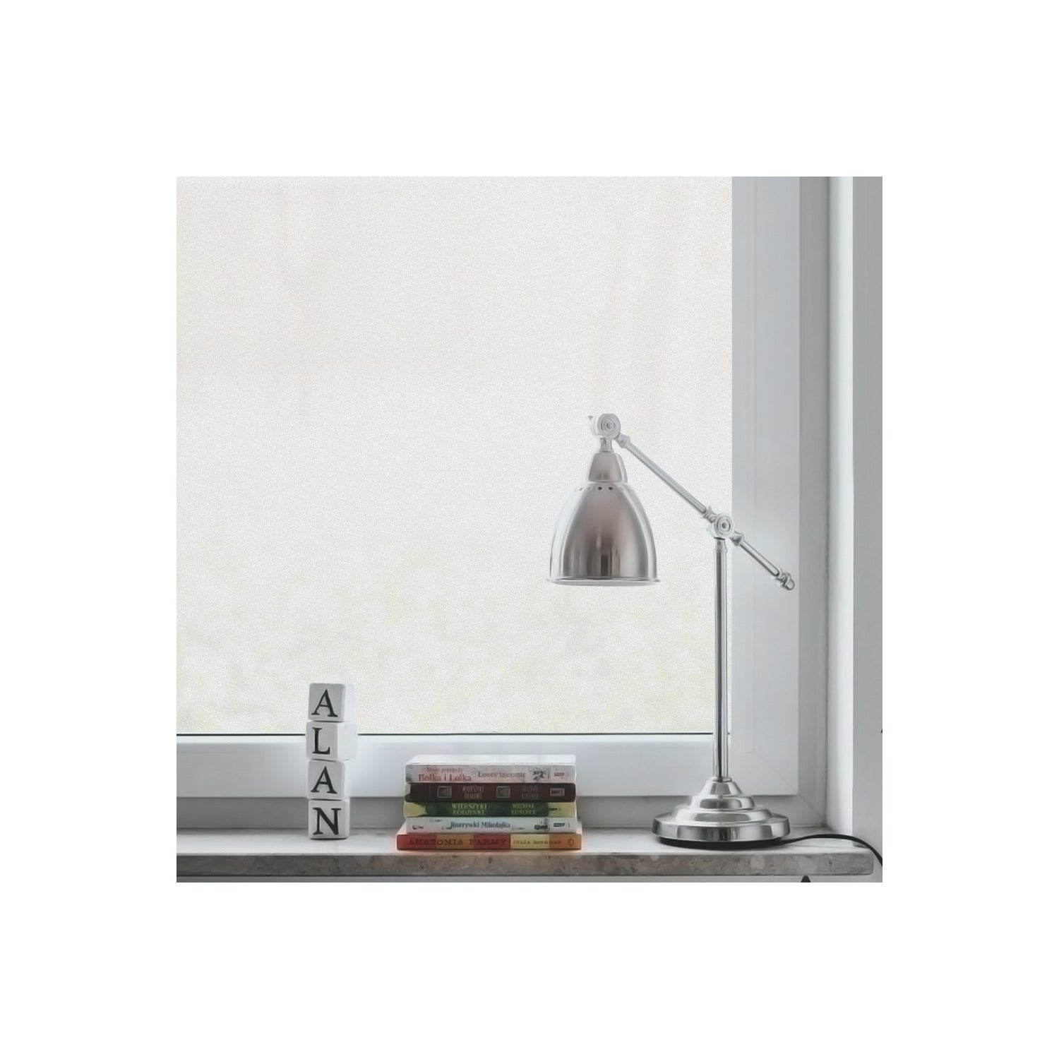 Frosted Window Film in a room setting