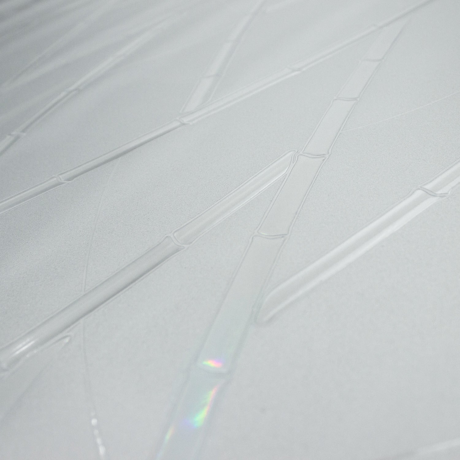 Bamboo Privacy Window Film pattern close-up