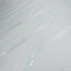 Bamboo Privacy Window Film pattern close-up