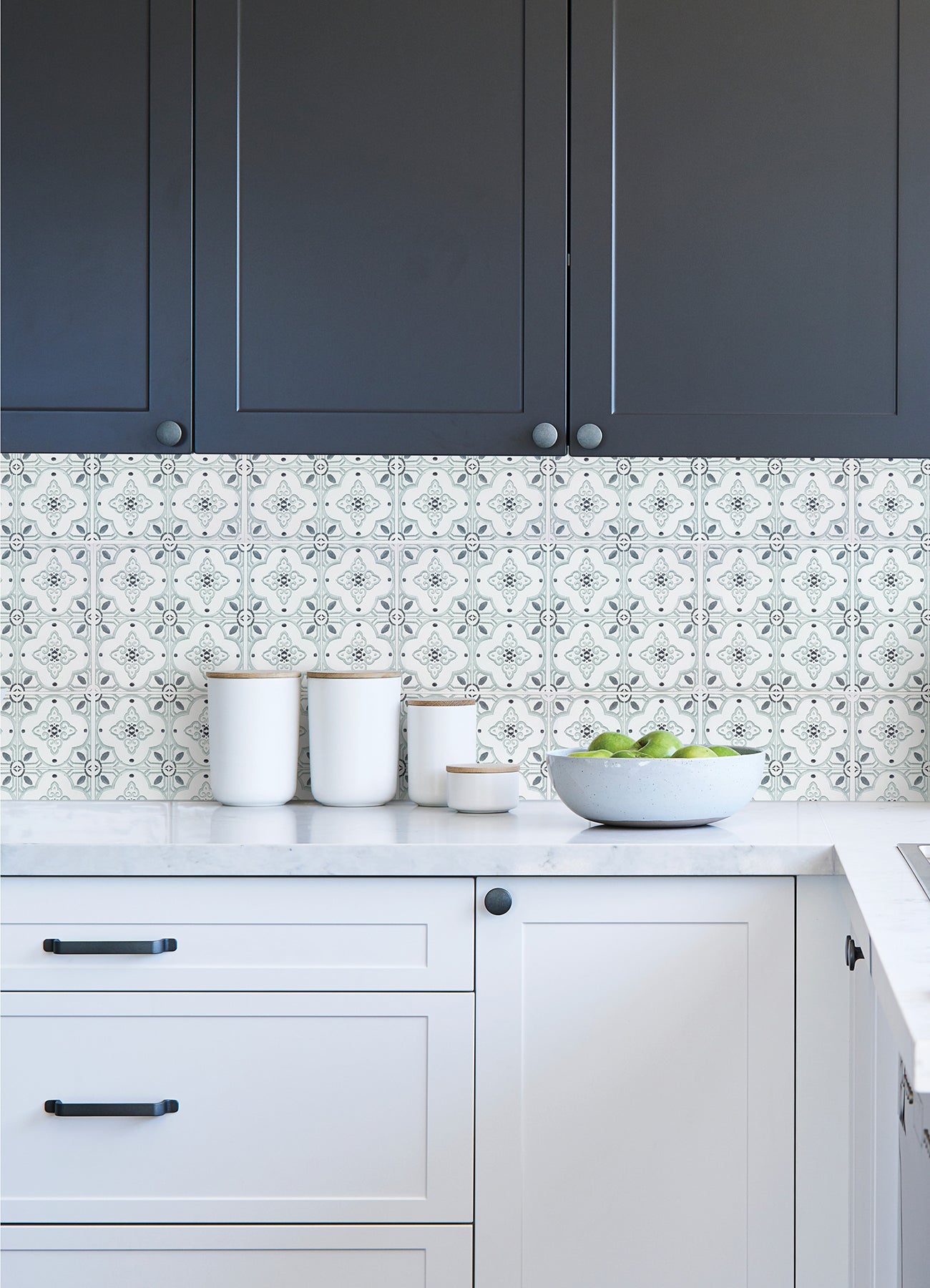 Clover Tiles in a room setting
