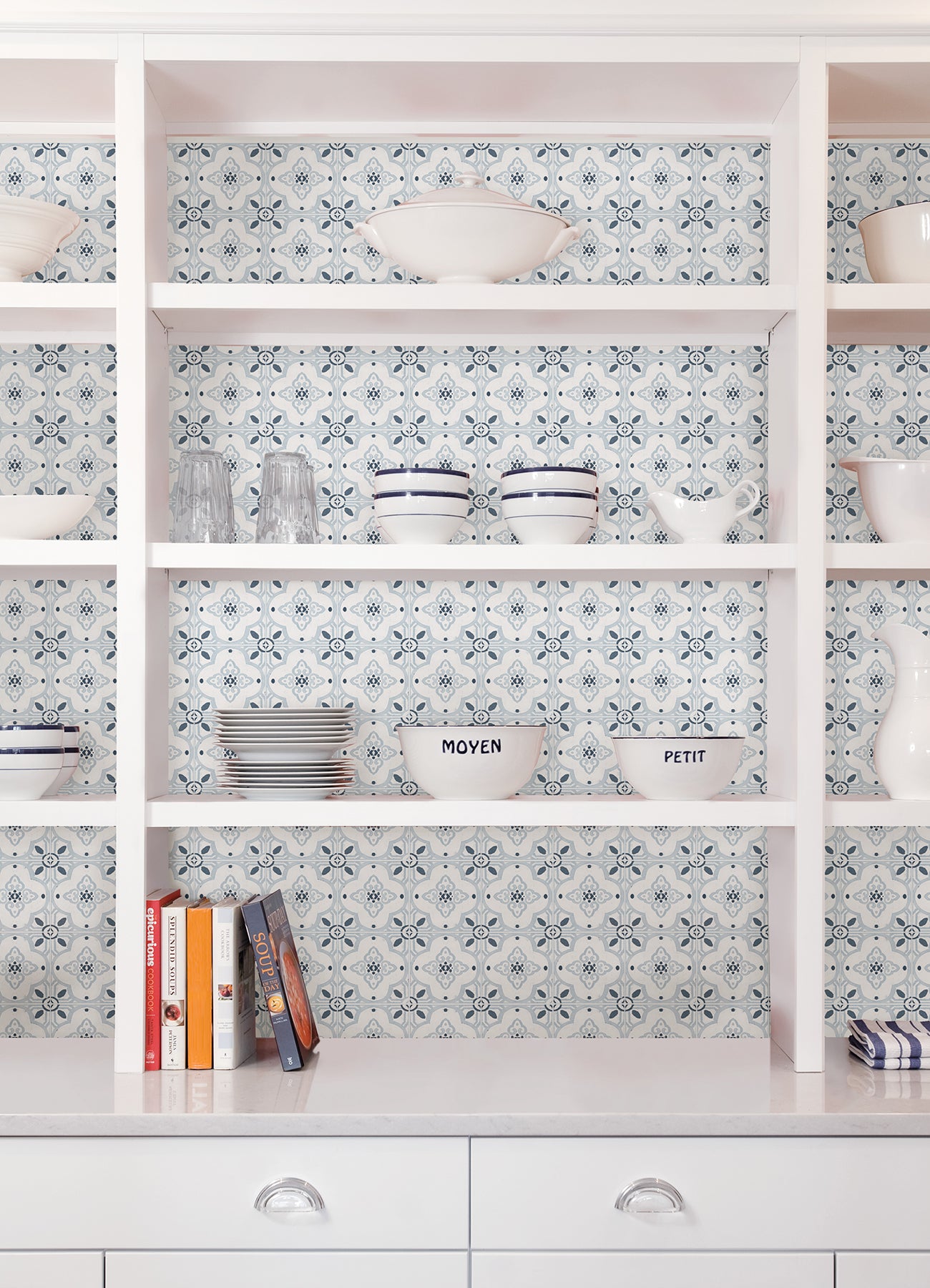 Clover Tiles in a room setting