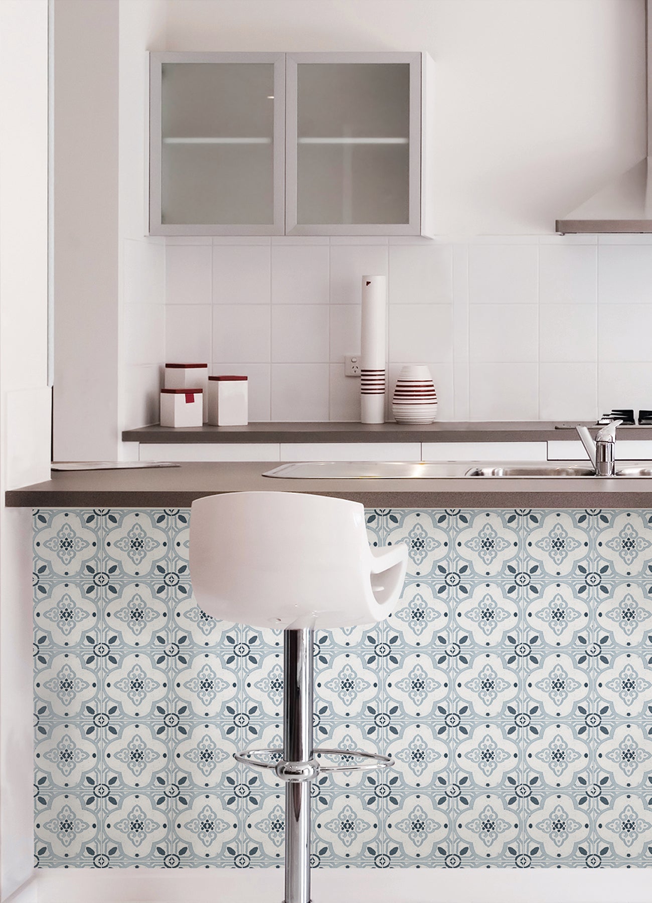 Clover Tiles in a room setting