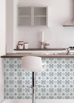 Clover Tiles in a room setting