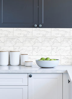 Marble Tiles in a room setting
